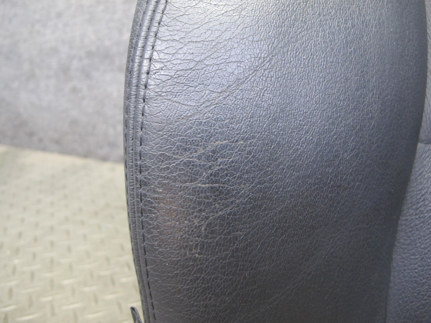 09-16 BMW E89 Z4 Front Right Seat Upper Backrest Leather Cushion OEM