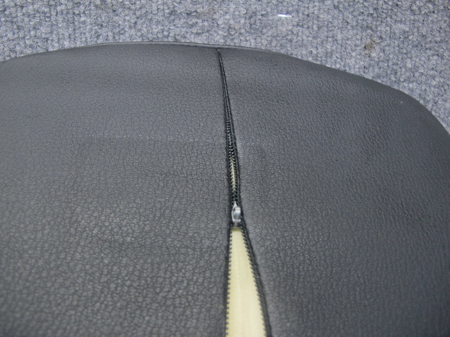 09-16 BMW E89 Z4 Front Right Seat Upper Backrest Leather Cushion OEM