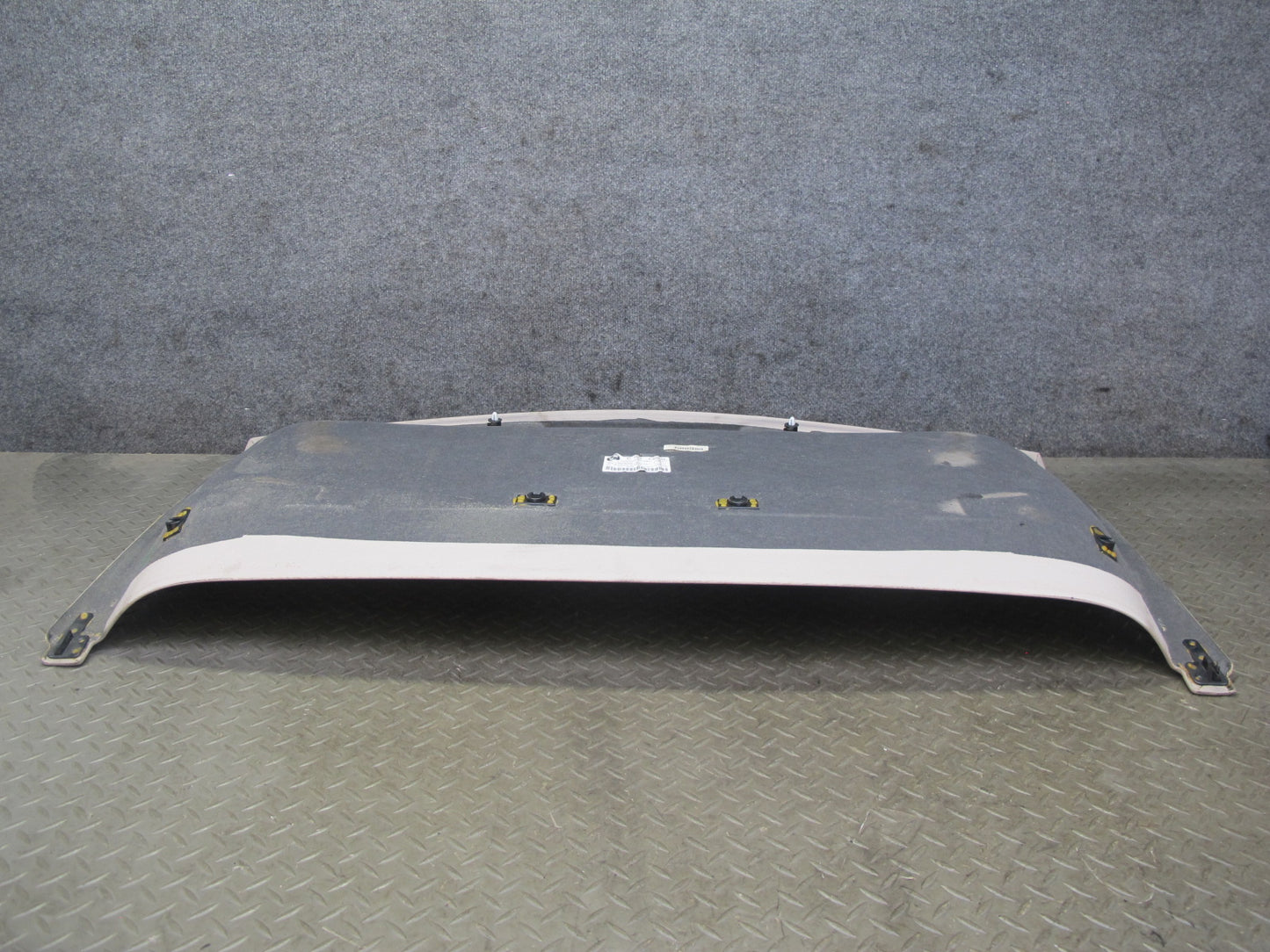 09-16 BMW E89 Z4 Convertible Set of 2 TOP Roof Trim Cover Panel Beige OEM