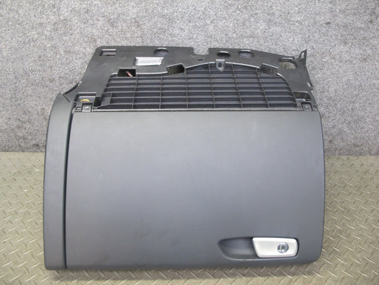10-16 Audi A4 S4 B8 Dashboard Right Glove Box Storage Compartment Black Assy OEM