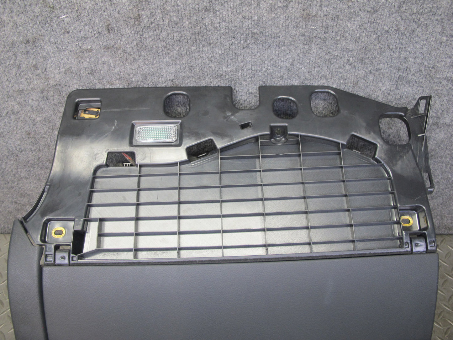 10-16 Audi A4 S4 B8 Dashboard Right Glove Box Storage Compartment Black Assy OEM