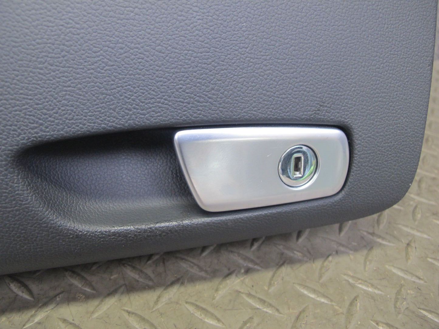10-16 Audi A4 S4 B8 Dashboard Right Glove Box Storage Compartment Black Assy OEM