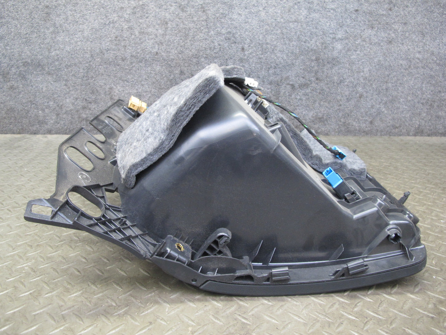 10-16 Audi A4 S4 B8 Dashboard Right Glove Box Storage Compartment Black Assy OEM