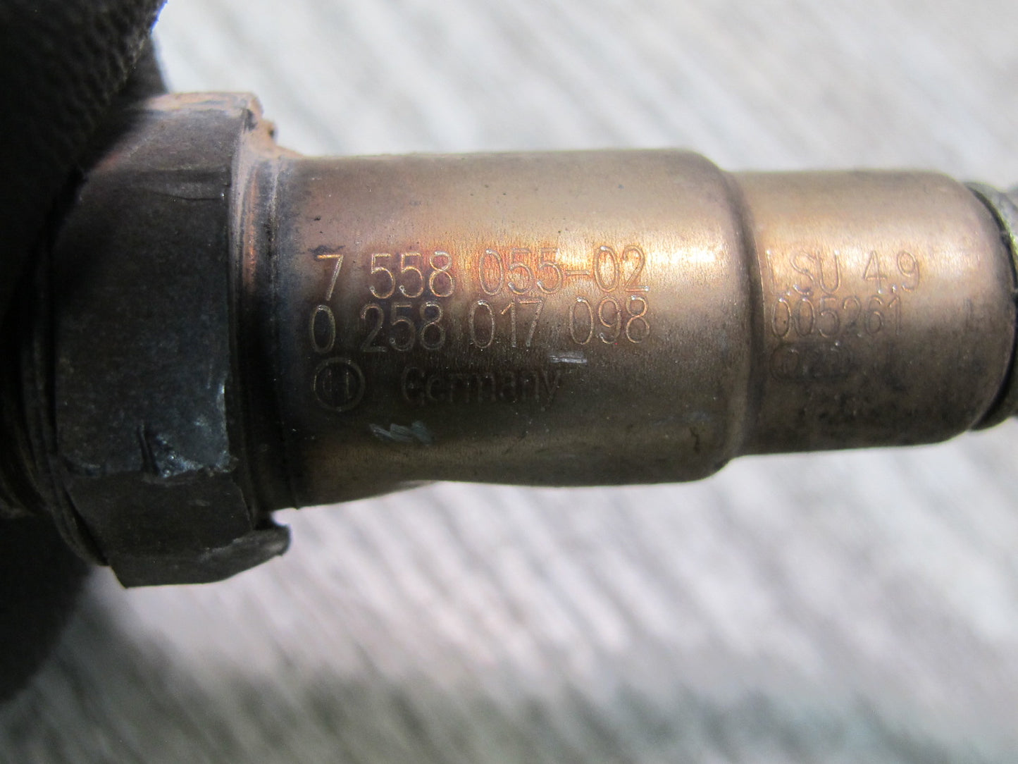 09-16 BMW E89 Z4 Set of 4 Oxygen O2 Lambda Sensor OEM
