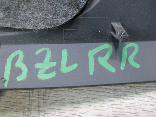 09-16 BMW E89 Z4 Set of 2 Rear Left & Right Upper Trim Cover Panel OEM