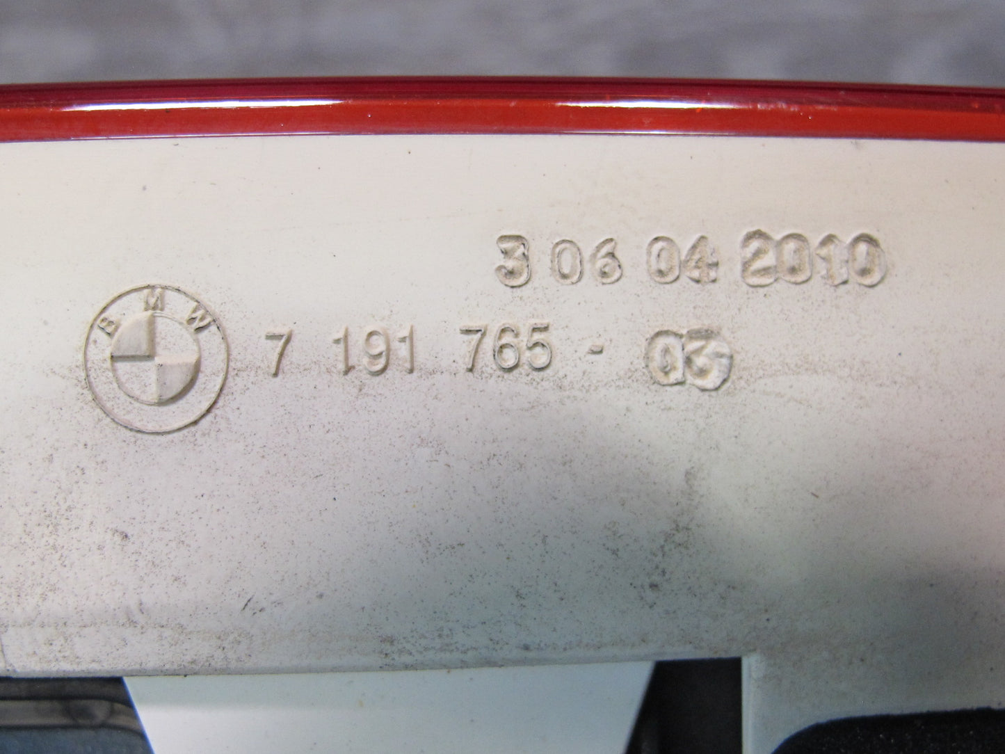 09-16 BMW E89 Z4 Rear Third Brake Light Lamp 7191765 OEM
