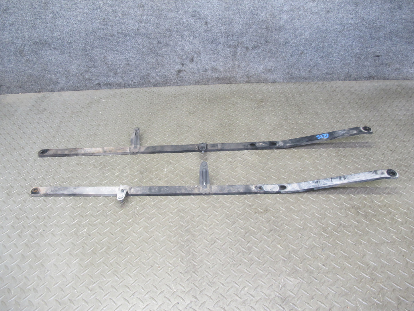 10-15 Lexus IS350 IS250 Convert Set of 2 Rear Crossmember Stiffener Bracket OEM