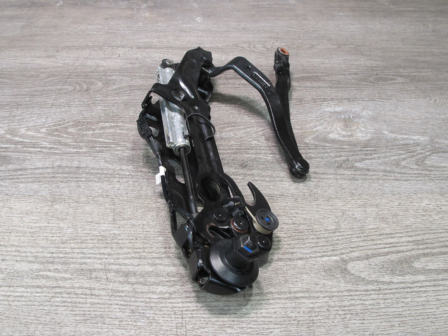 09-16 BMW E89 Z4 Convertible Rear Left TOP Roof Hinge w Shock Support OEM