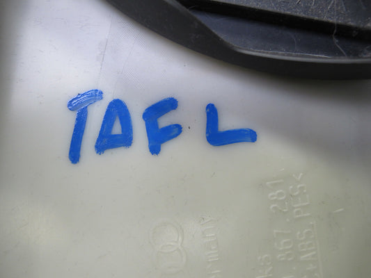 10-16 Audi B8 A4 S4 Sedan Set of 2 Interior B Pillar Upper Trim Cover Panel OEM