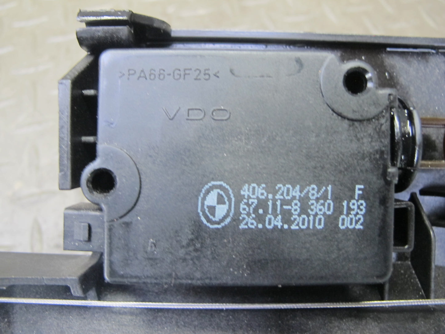 09-16 BMW E89 Z4 Rear Trunk Deck Lid Lock Latch Actuator 7191257 OEM