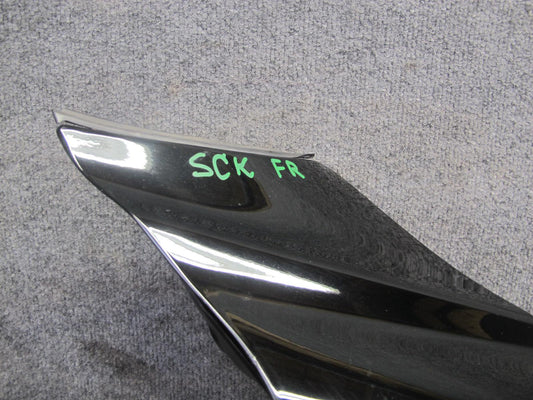 02-10 Lexus Z40 SC430 Front Right Passenger Side Fender Shell Panel Black OEM