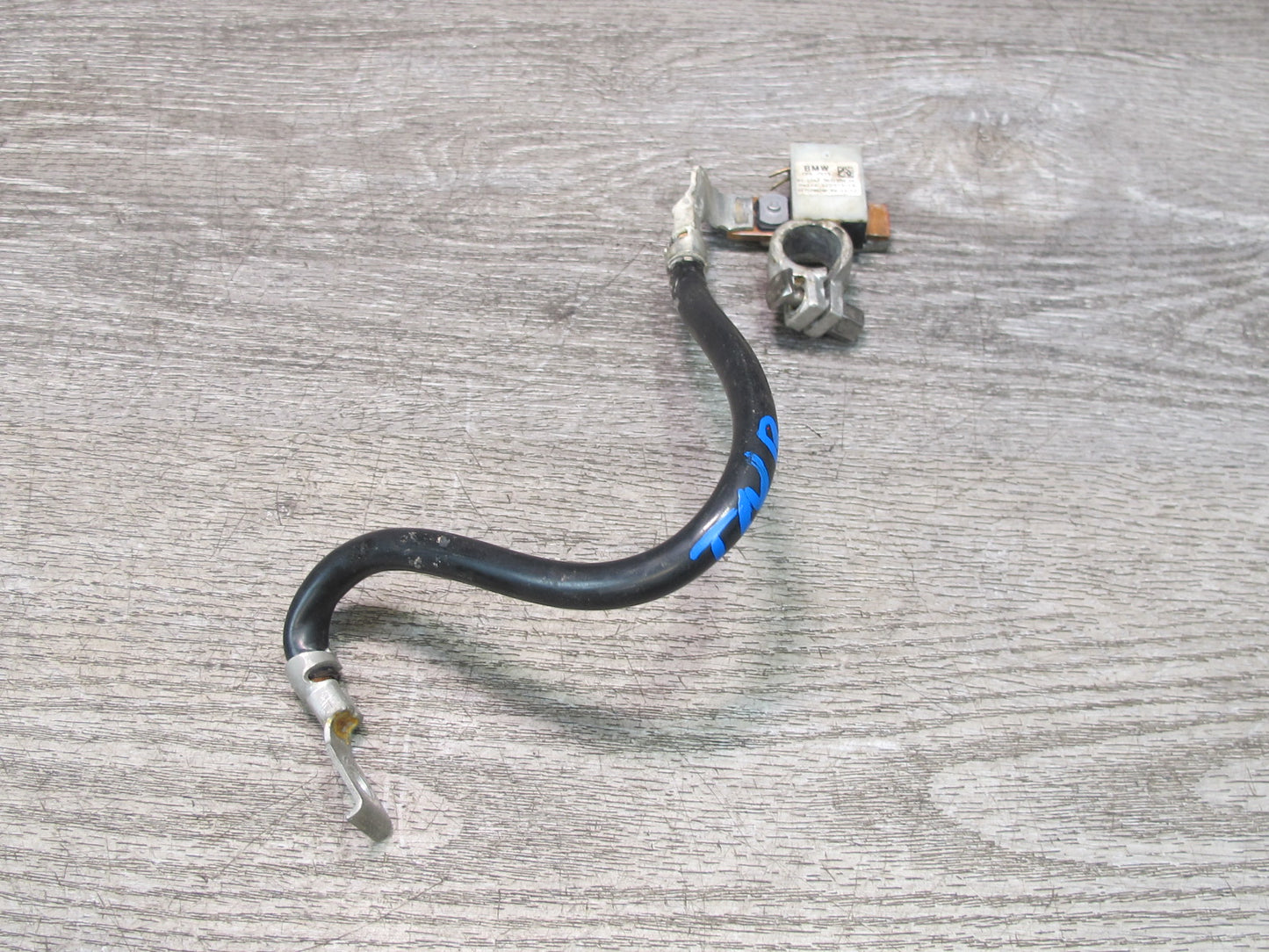 12-18 BMW F30 335i Negative Battery Cable 7631109 OEM