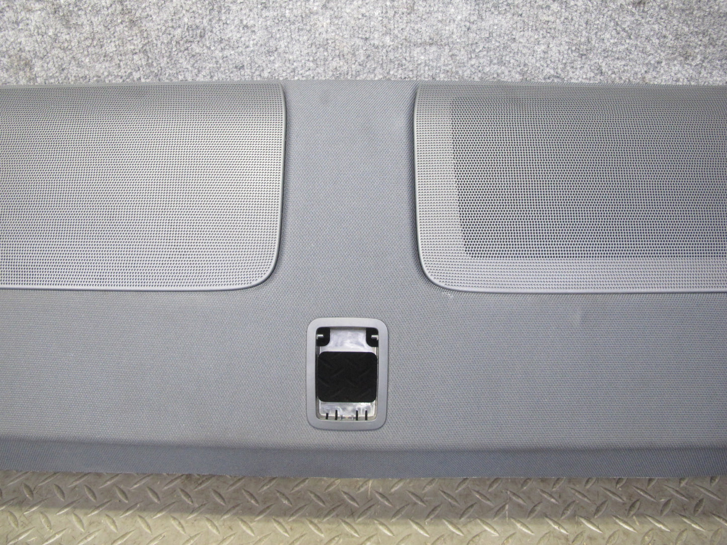 13-14 Audi B8 A4 S4 Sedan Rear Deck Parcel Shelf Cover Panel Black OEM