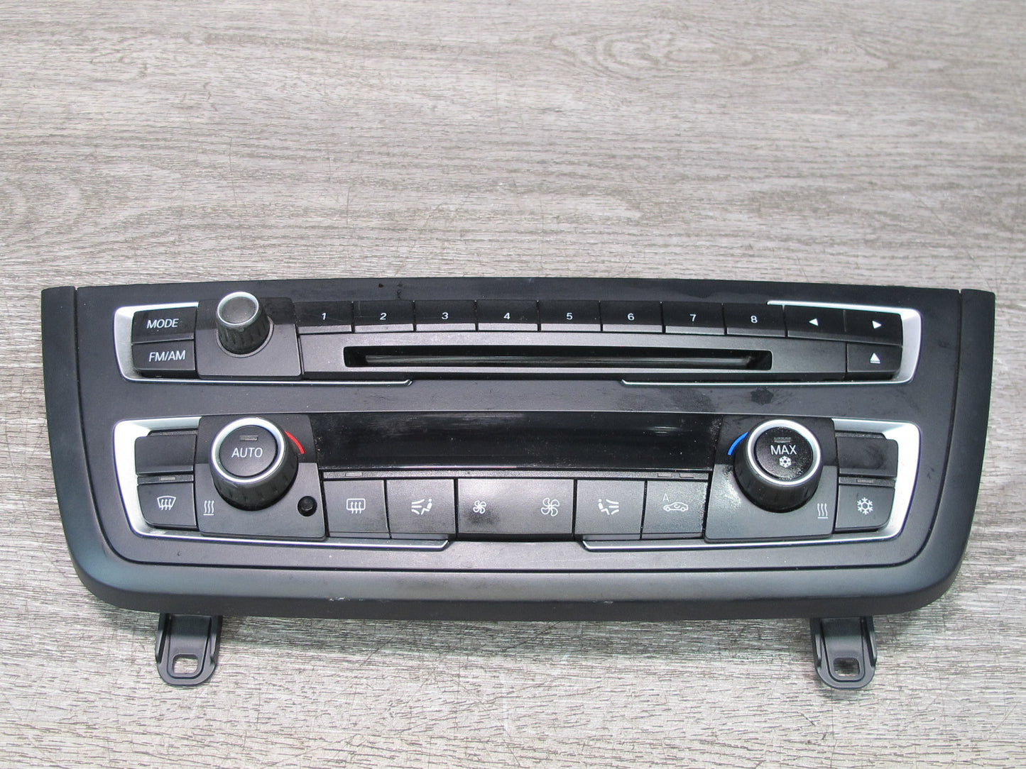 12-16 BMW F30 328i 335i Radio A/C Heater Climate Control Switch Panel OEM