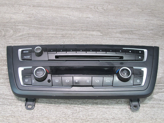12-16 BMW F30 328i 335i Radio A/C Heater Climate Control Switch Panel OEM