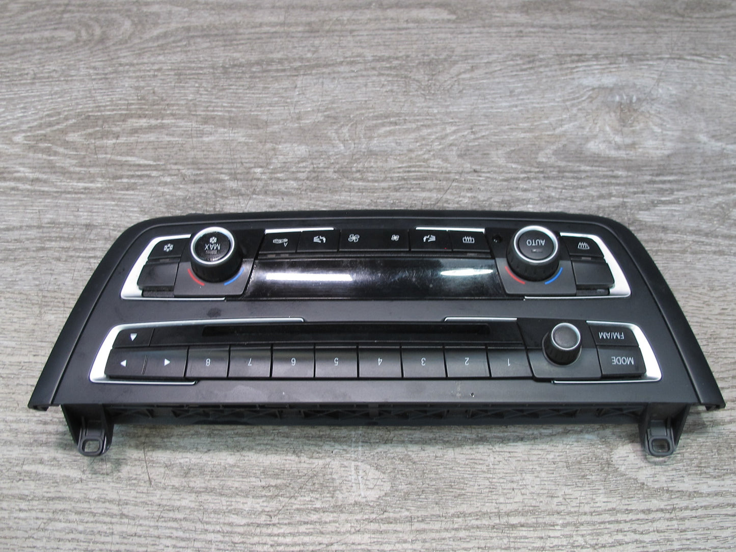 12-16 BMW F30 328i 335i Radio A/C Heater Climate Control Switch Panel OEM