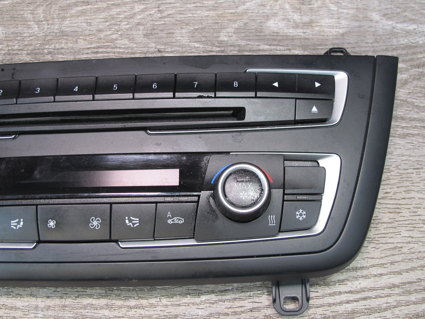 12-16 BMW F30 328i 335i Radio A/C Heater Climate Control Switch Panel OEM