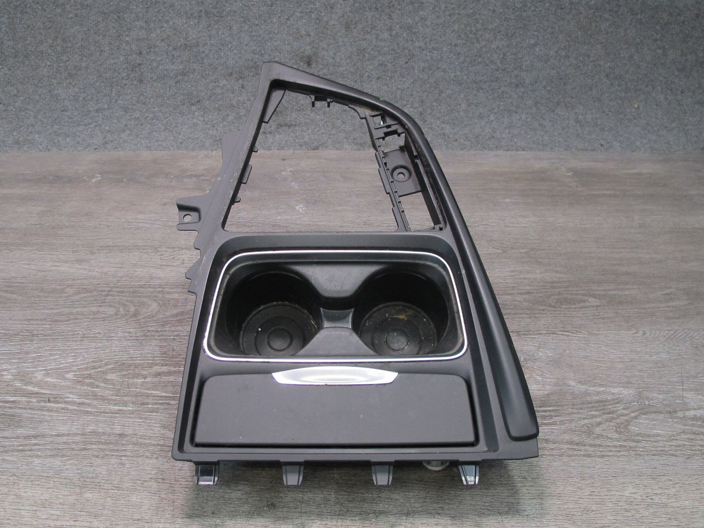 12-16 BMW F30 F31 335i Front Center Console Shifter CUP Holder Trim Panel OEM