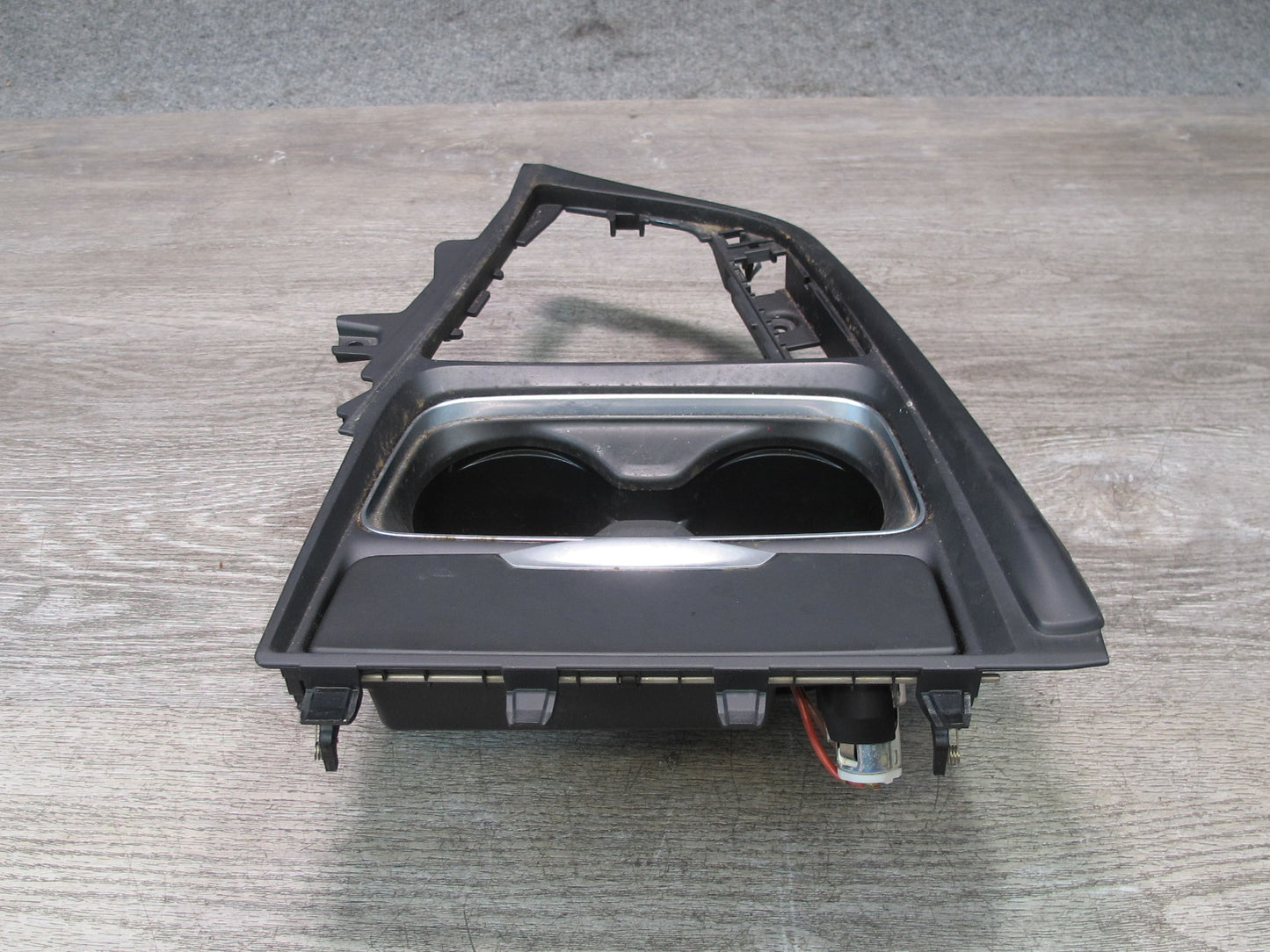 12-16 BMW F30 F31 335i Front Center Console Shifter CUP Holder Trim Panel OEM