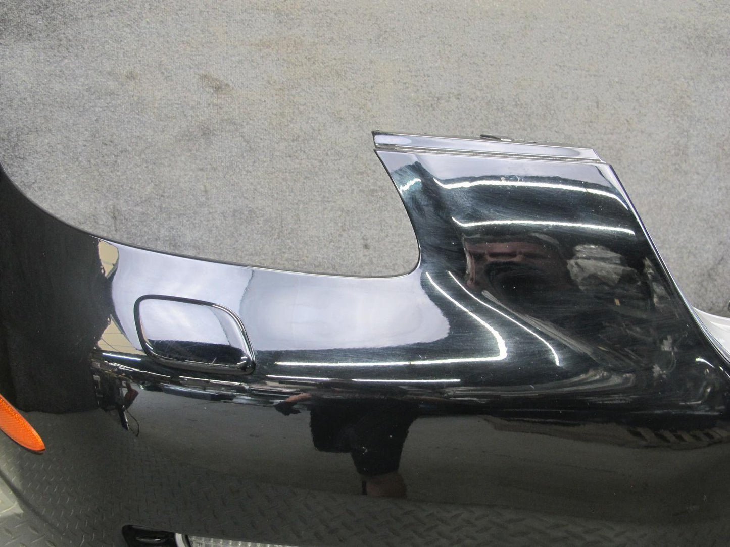 02-05 Lexus Z40 SC430 Front Bumper Cover Panel Black w Fog Lights & Washer OEM