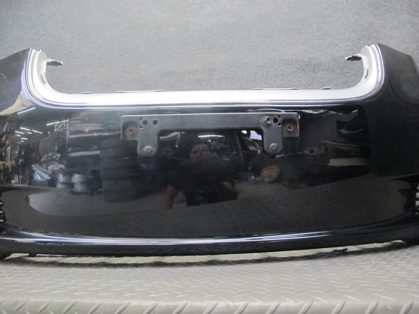 02-05 Lexus Z40 SC430 Front Bumper Cover Panel Black w Fog Lights & Washer OEM
