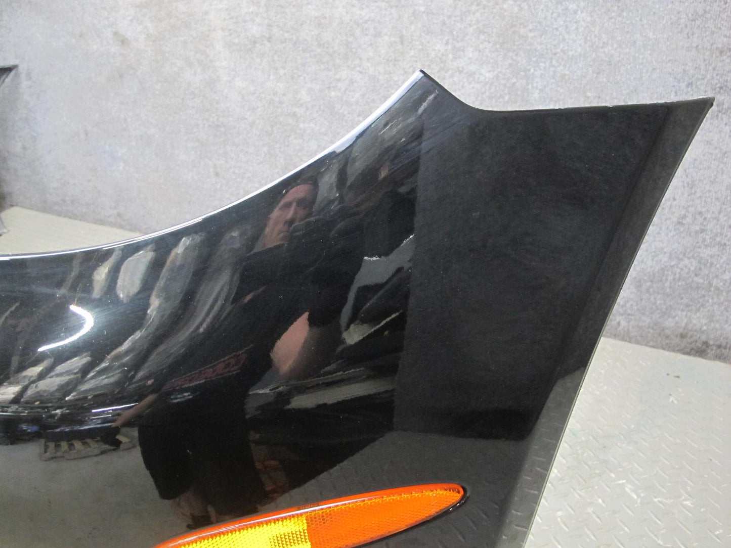 02-05 Lexus Z40 SC430 Front Bumper Cover Panel Black w Fog Lights & Washer OEM