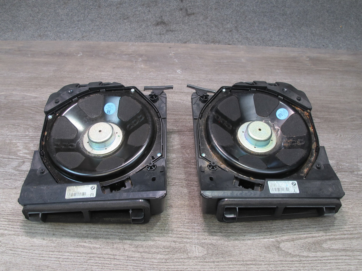 12-18 BMW F30 F31 F34 328i 335i Set of 2 Left & Right Subwoofer Speaker OEM