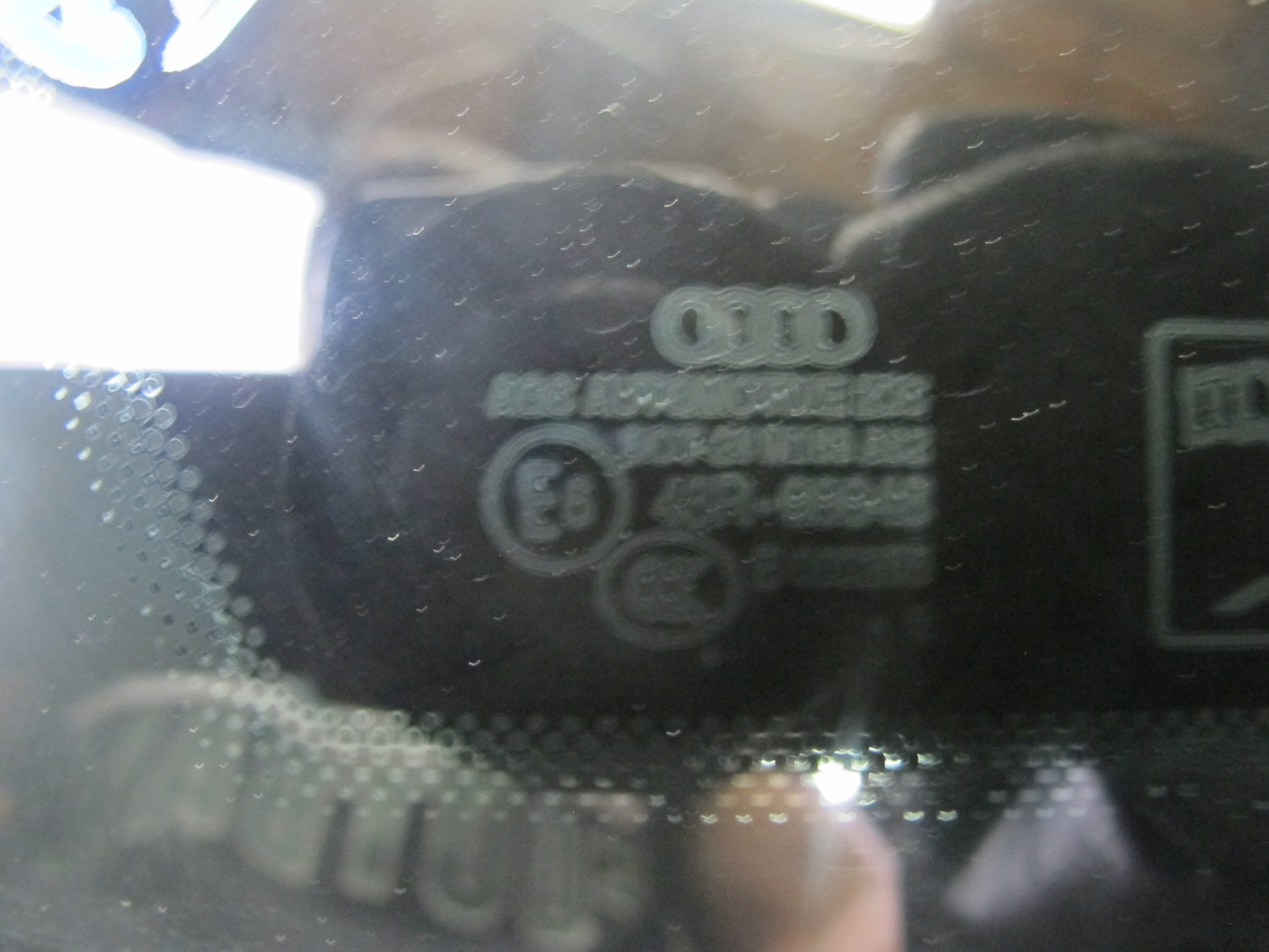 10-16 Audi A4 S4 B8 Sedan Rear Left Quarter Glass Window OEM