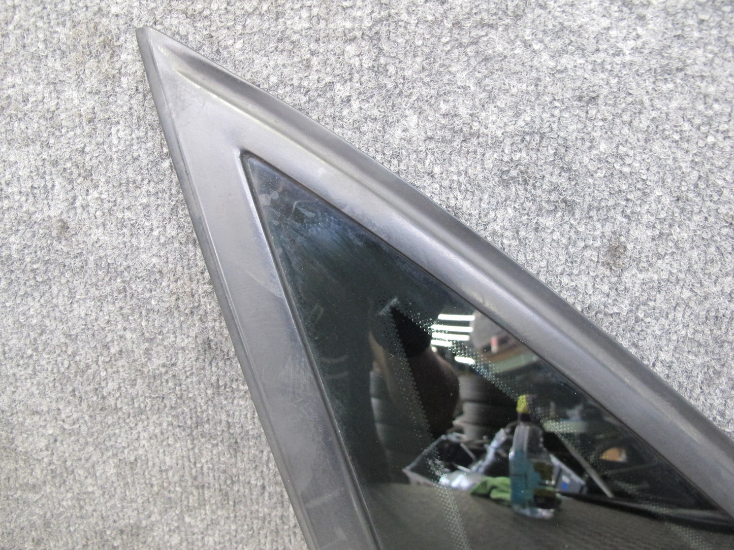10-16 Audi A4 S4 B8 Sedan Rear Left Quarter Glass Window OEM