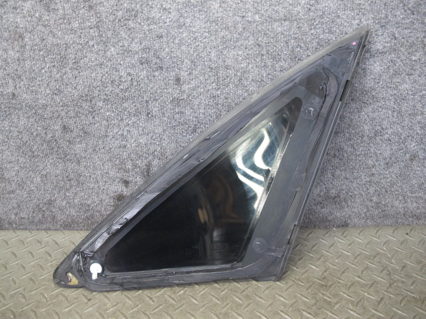 10-16 Audi A4 S4 B8 Sedan Rear Left Quarter Glass Window OEM