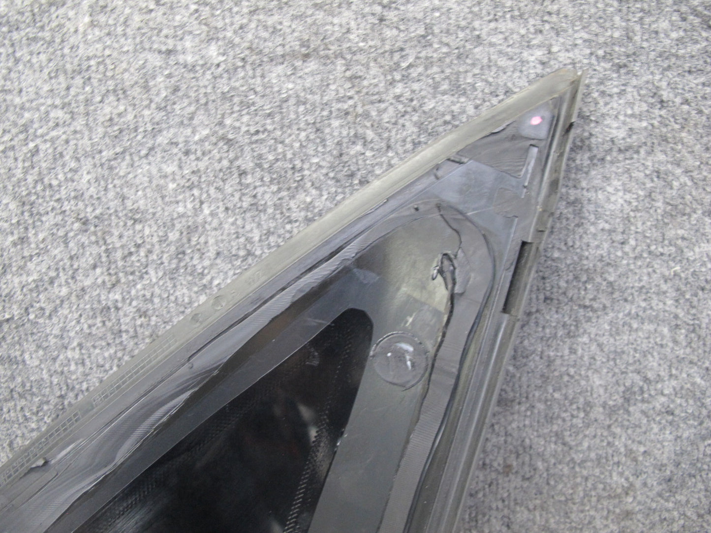 10-16 Audi A4 S4 B8 Sedan Rear Left Quarter Glass Window OEM