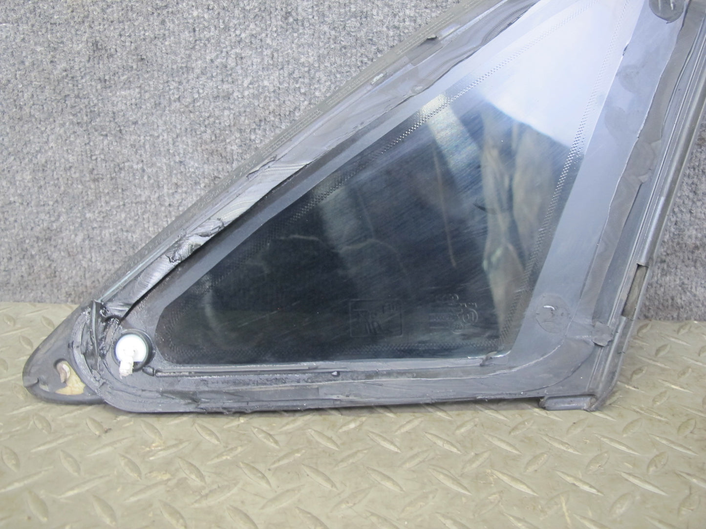 10-16 Audi A4 S4 B8 Sedan Rear Left Quarter Glass Window OEM