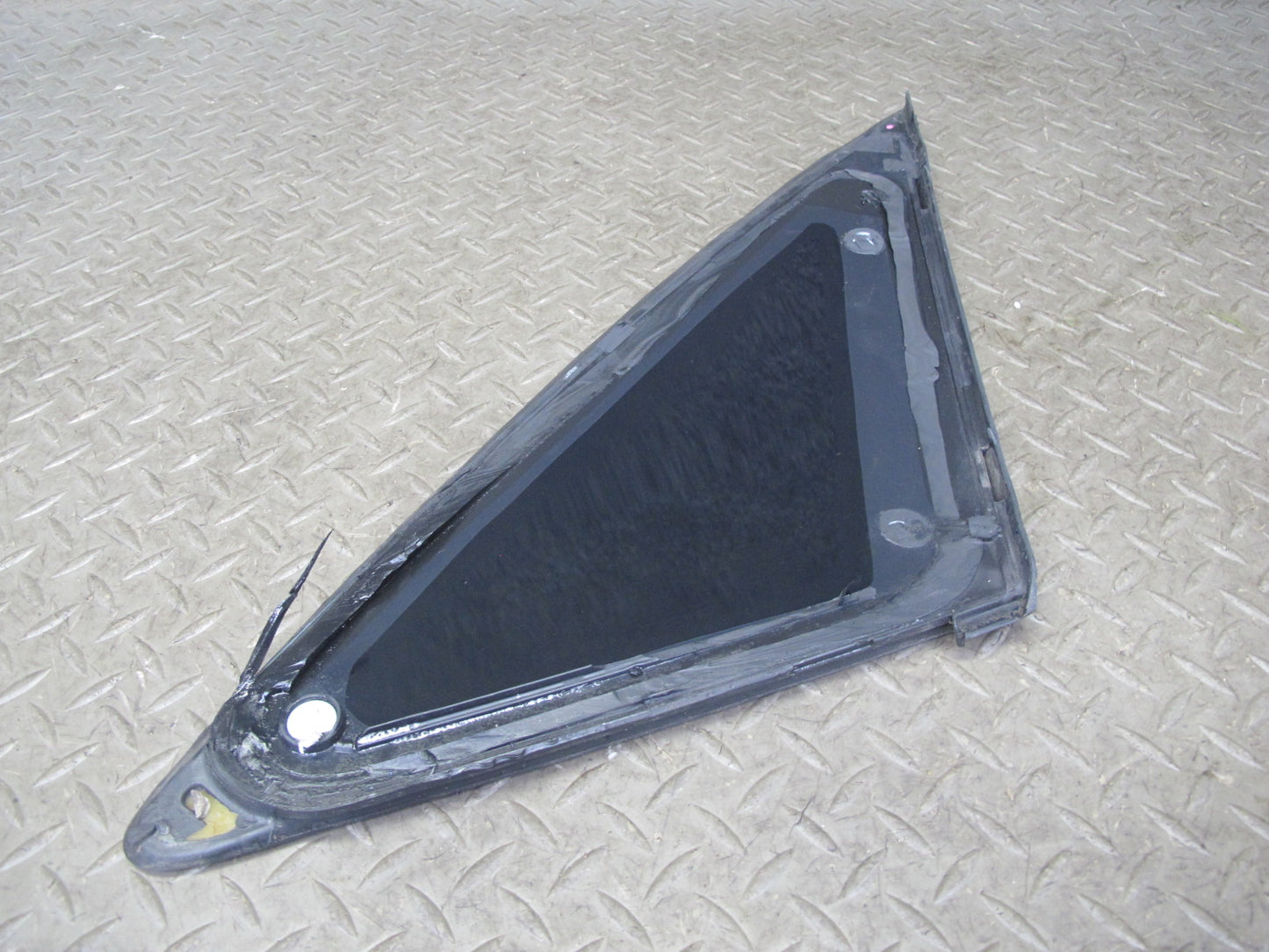 10-16 Audi A4 S4 B8 Sedan Rear Left Quarter Glass Window OEM