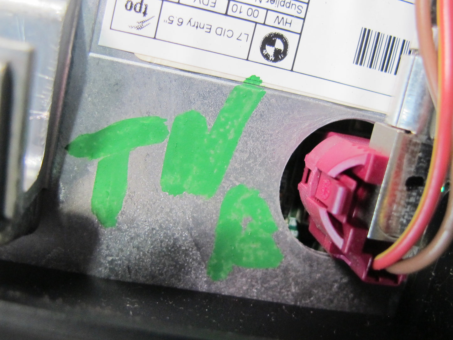 12-13 BMW F31 F30 335I 328I 6.5" Dash Information Display Screen 9262753 OEM