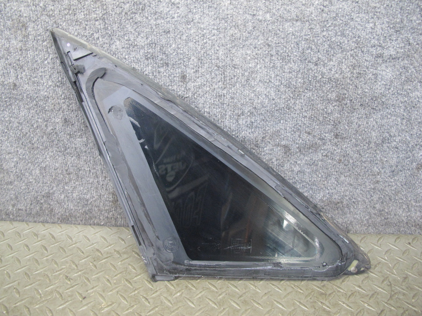 10-16 Audi A4 S4 B8 Sedan Rear Right Quarter Glass Window OEM