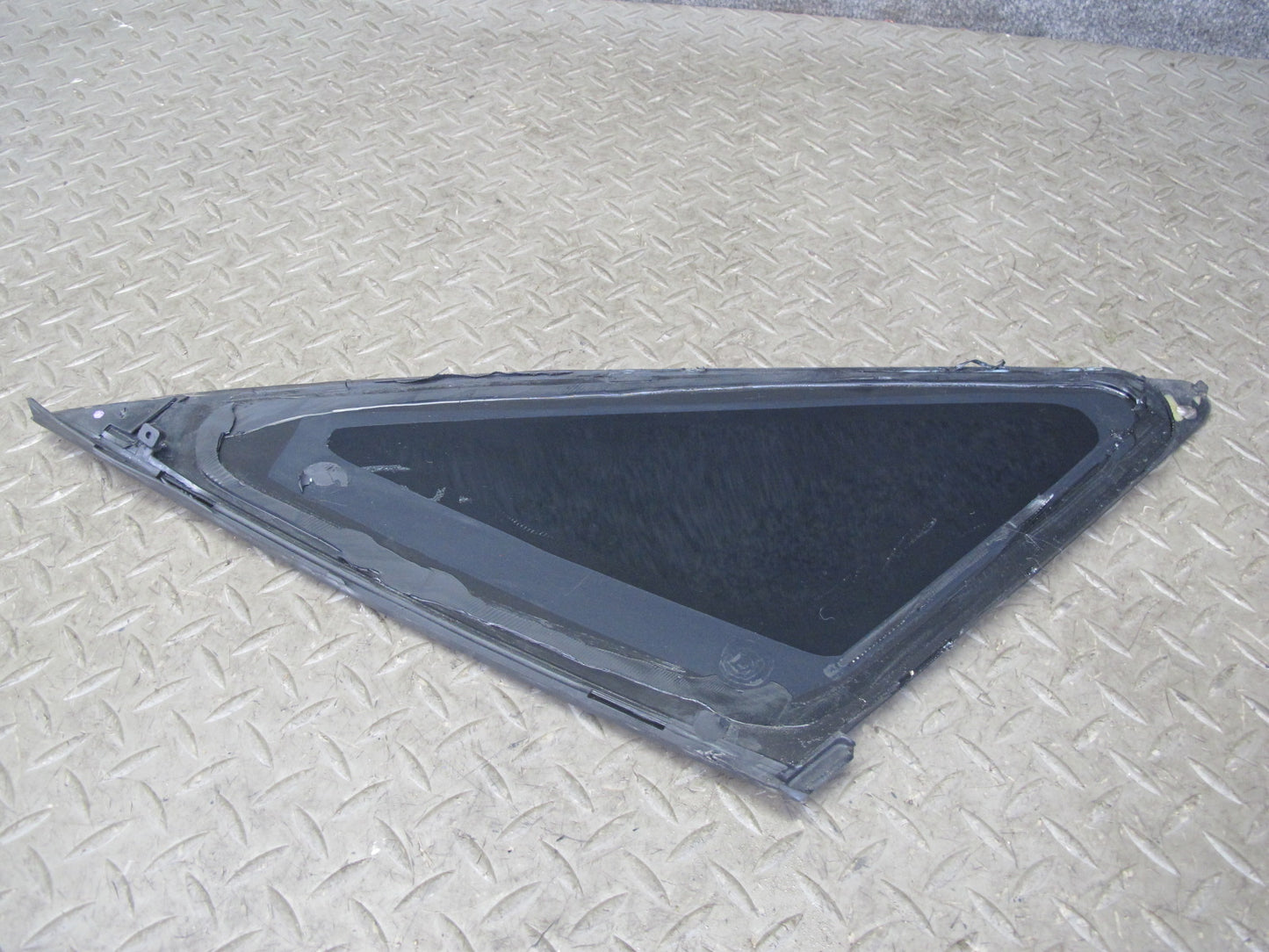 10-16 Audi A4 S4 B8 Sedan Rear Right Quarter Glass Window OEM