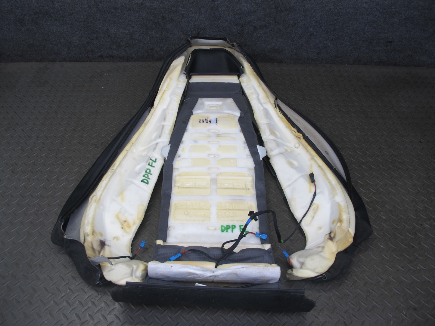 2010-2016 Porsche Panamera 970 Front Left Driver Side TOP Upper Seat Cushion
