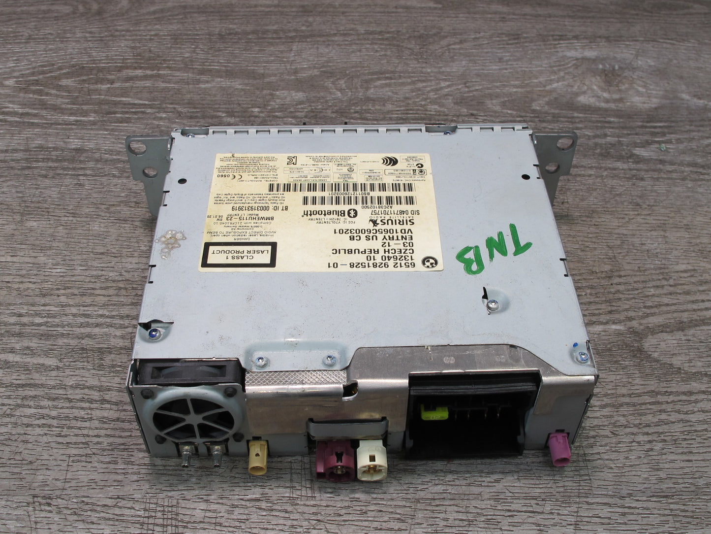 2012 BMW F31 F30 335i Audio Radio CD Player Head Unit 9281528 OEM