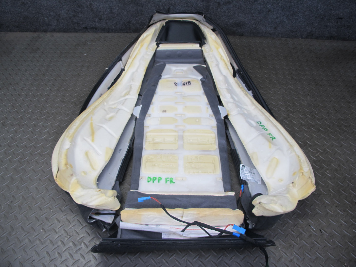 2010-2016 Porsche Panamera 970 Front Right Pass Side TOP Upper Seat Cushion