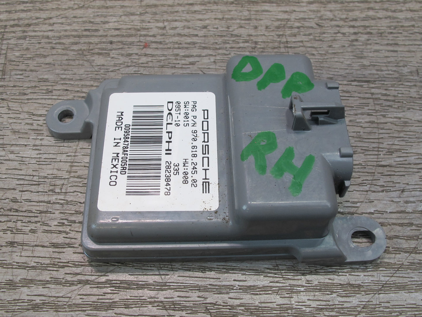 2010-2016 Porsche Panamera 970 Front Right Side Seat Occupant Sensor Motor
