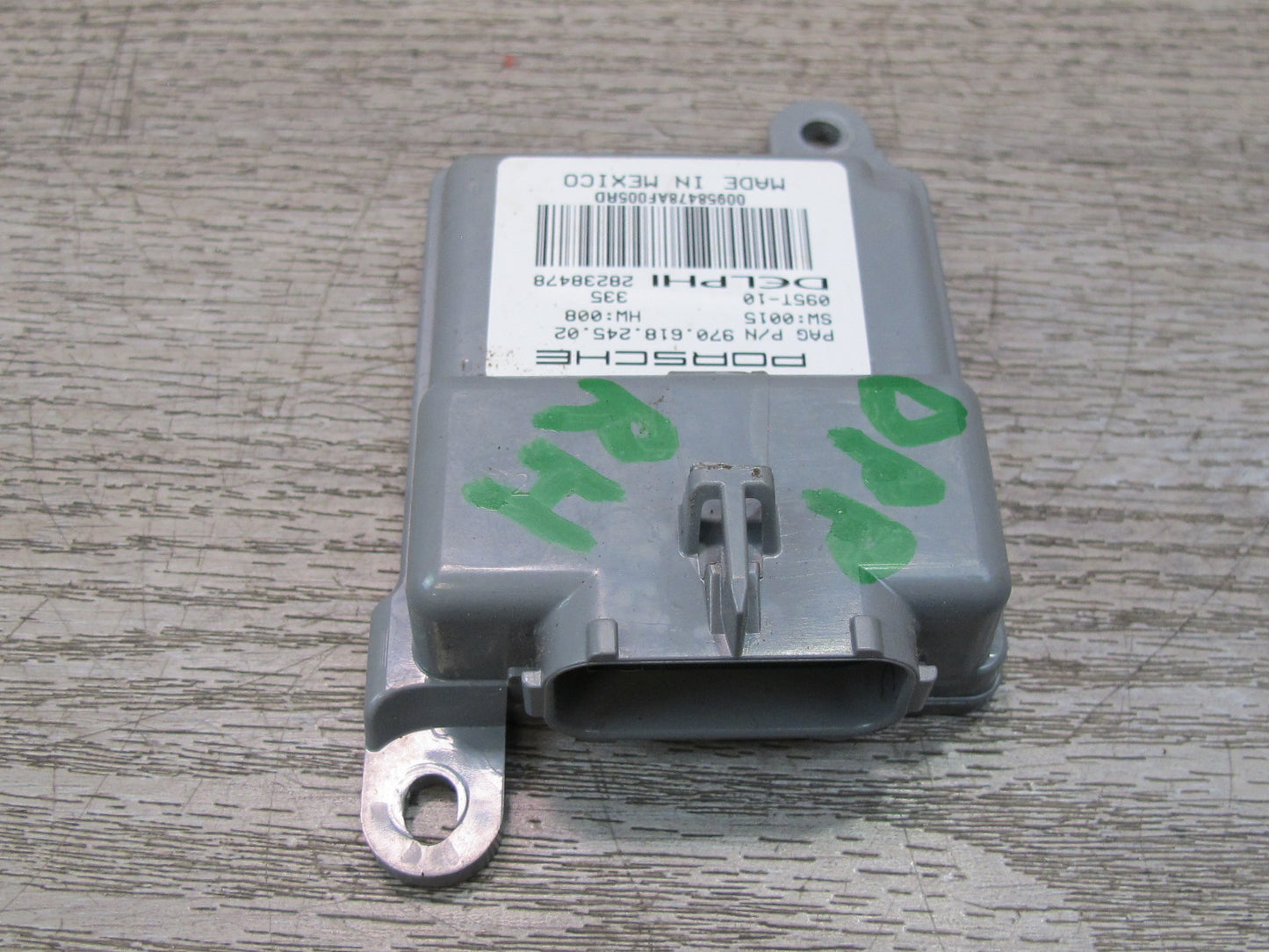 2010-2016 Porsche Panamera 970 Front Right Side Seat Occupant Sensor Motor