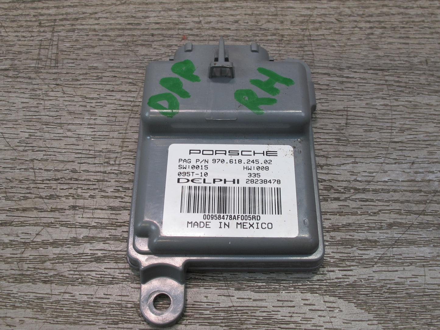 2010-2016 Porsche Panamera 970 Front Right Side Seat Occupant Sensor Motor