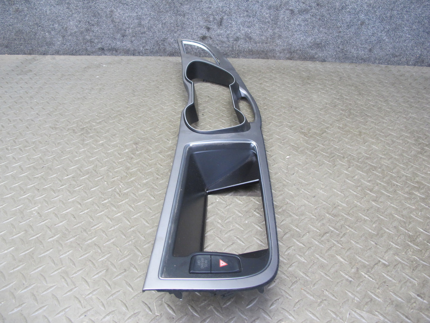 13-16 Audi B8 A4 S4 AWD Dash Door Console Aluminium Trim Cover Panel Set OEM