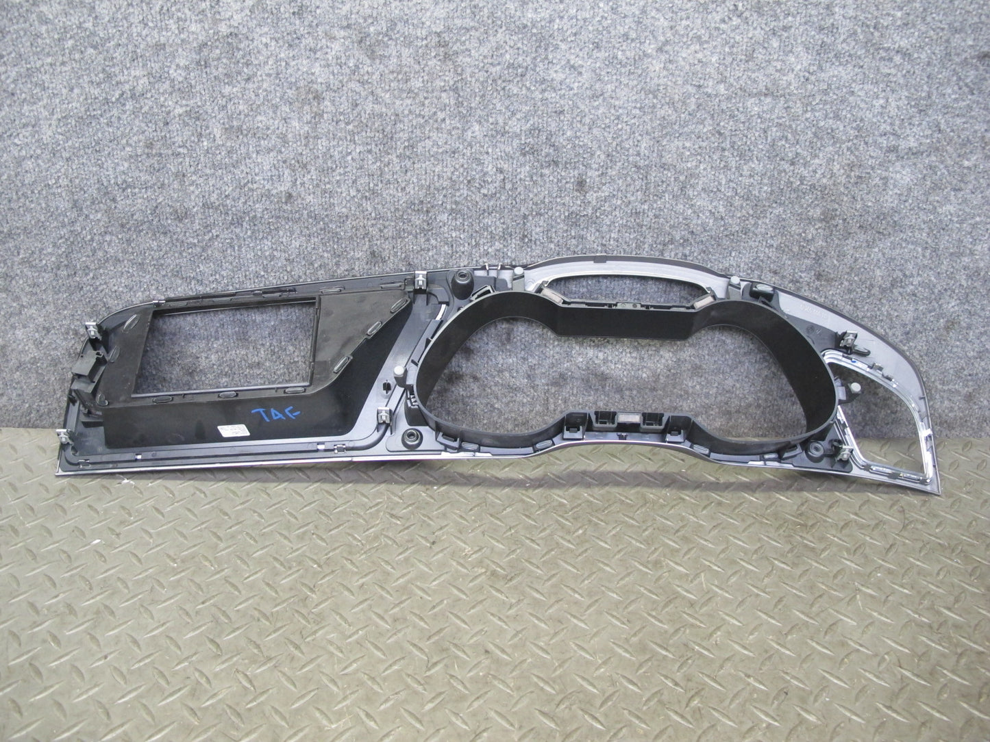 13-16 Audi B8 A4 S4 AWD Dash Door Console Aluminium Trim Cover Panel Set OEM