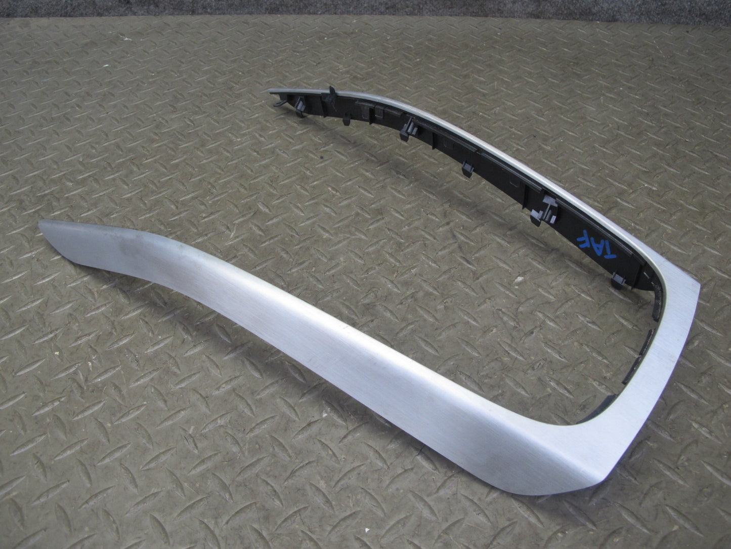 13-16 Audi B8 A4 S4 AWD Dash Door Console Aluminium Trim Cover Panel Set OEM