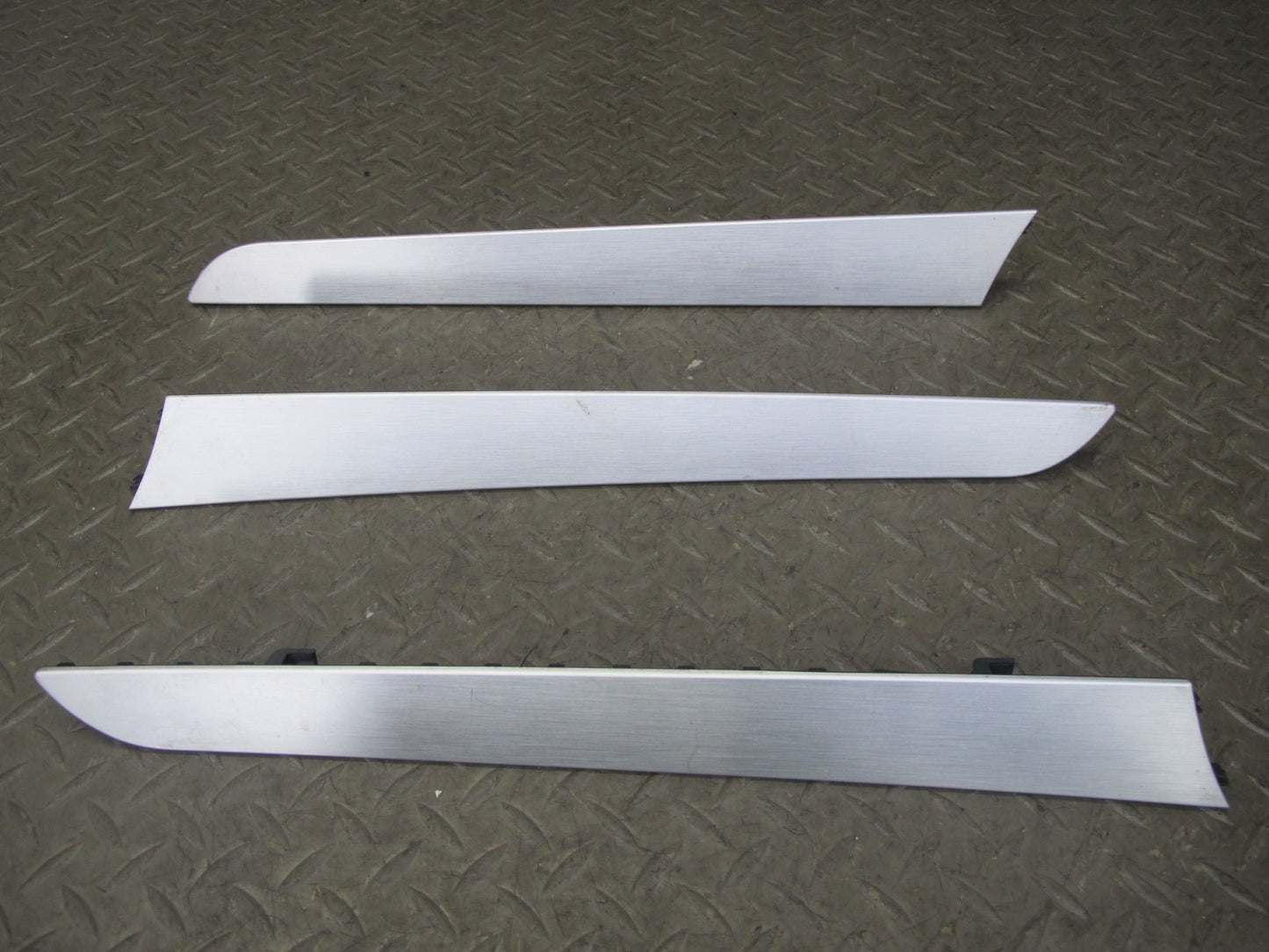 13-16 Audi B8 A4 S4 AWD Dash Door Console Aluminium Trim Cover Panel Set OEM