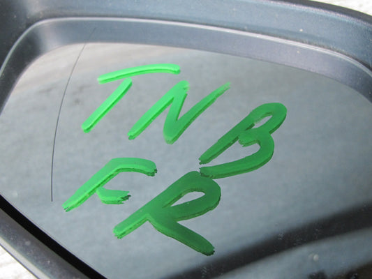 12-15 BMW F30 335i Right Door Exterior Side View Heated Mirror Shadow Line OEM