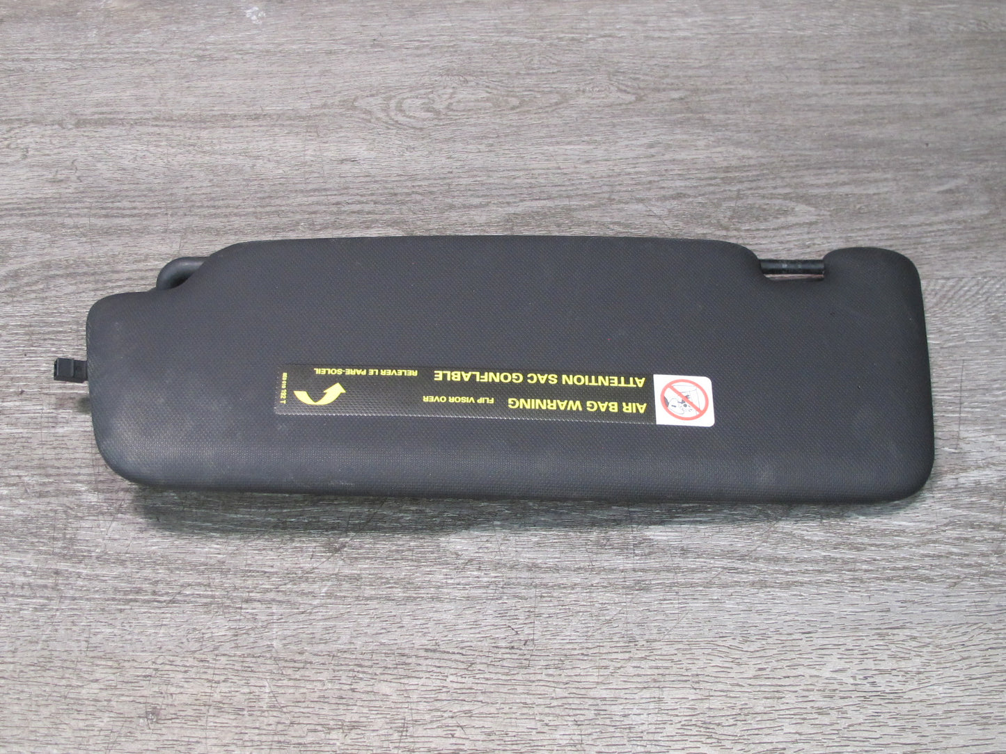 13-16 Audi A4 S4 B8 Sedan Set of 2 Front Left & Right Sun Visor Black OEM