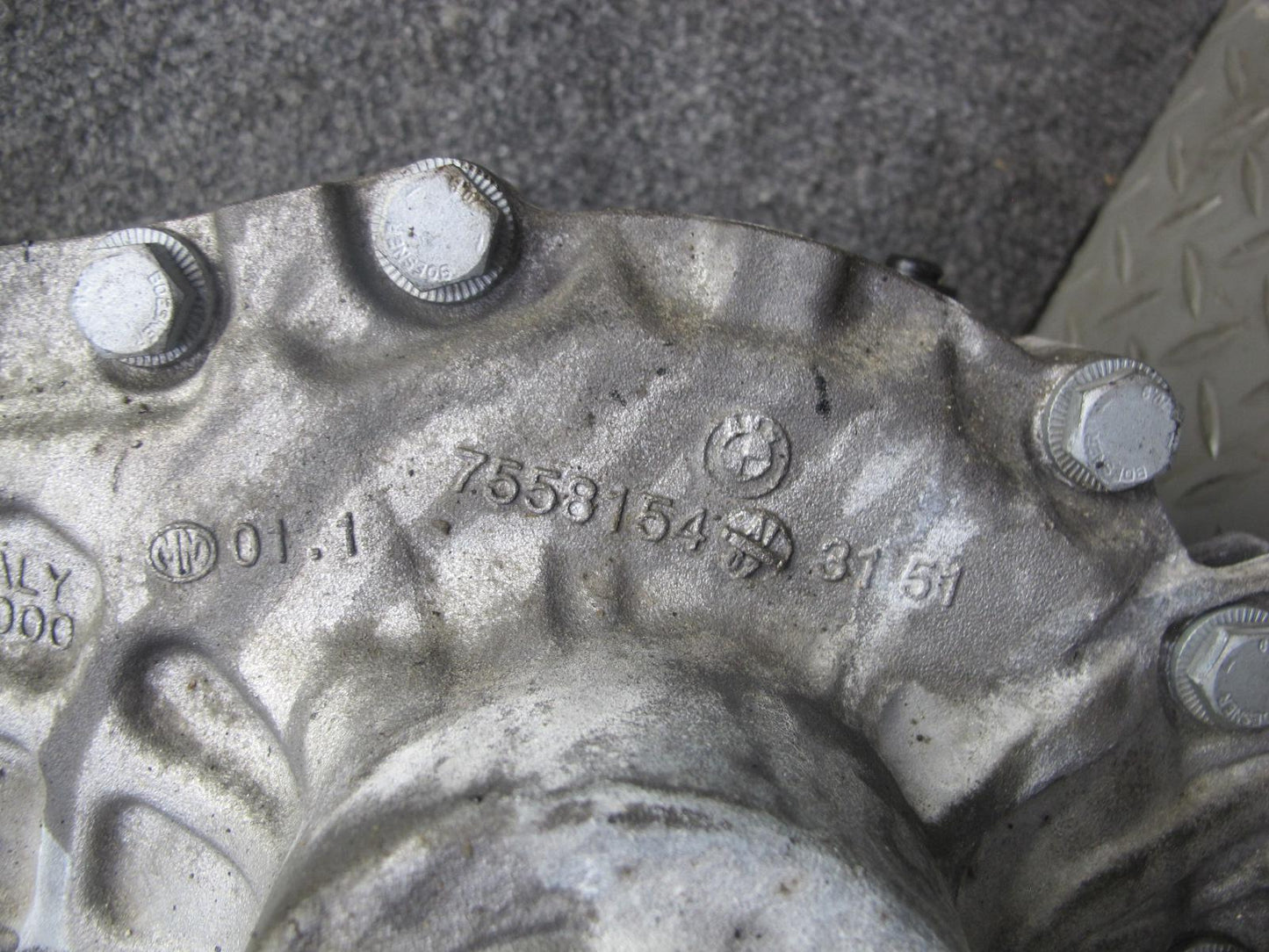 11-13 BMW F12 F13 F10 550i AWD AT Front Differential Carrier 3.08 Ratio 103K OEM