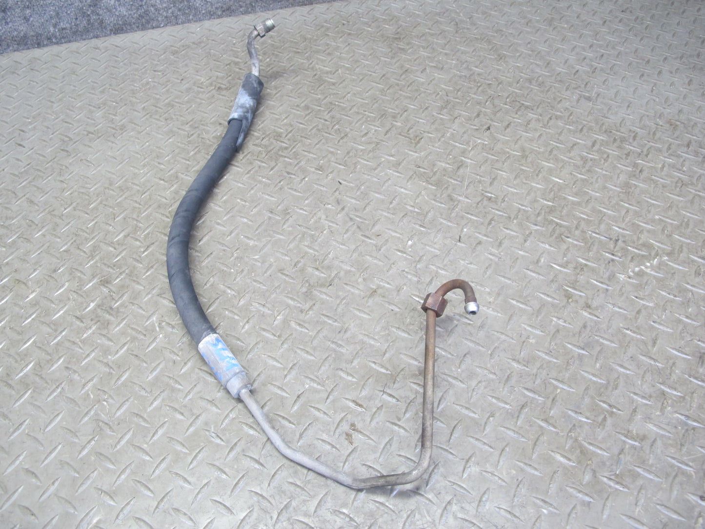 81-85 Mercedes R107 380SL Set of 3 Power Steering Hose Pipe Line OEM
